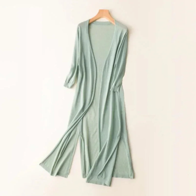 Dames lange mouw vest - Elda