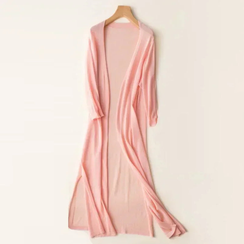 Dames lange mouw vest - Elda