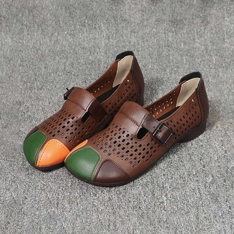 Lekkie damskie sandały z klamrą – Zoë