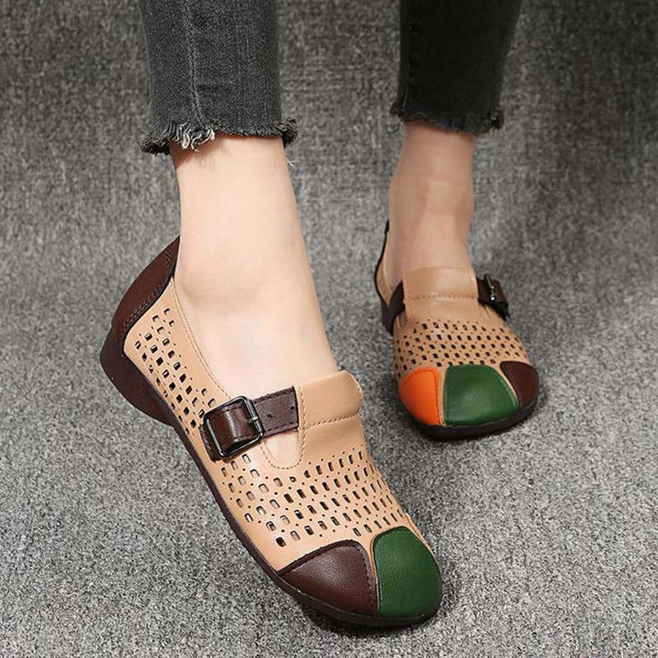 Lekkie damskie sandały z klamrą – Zoë