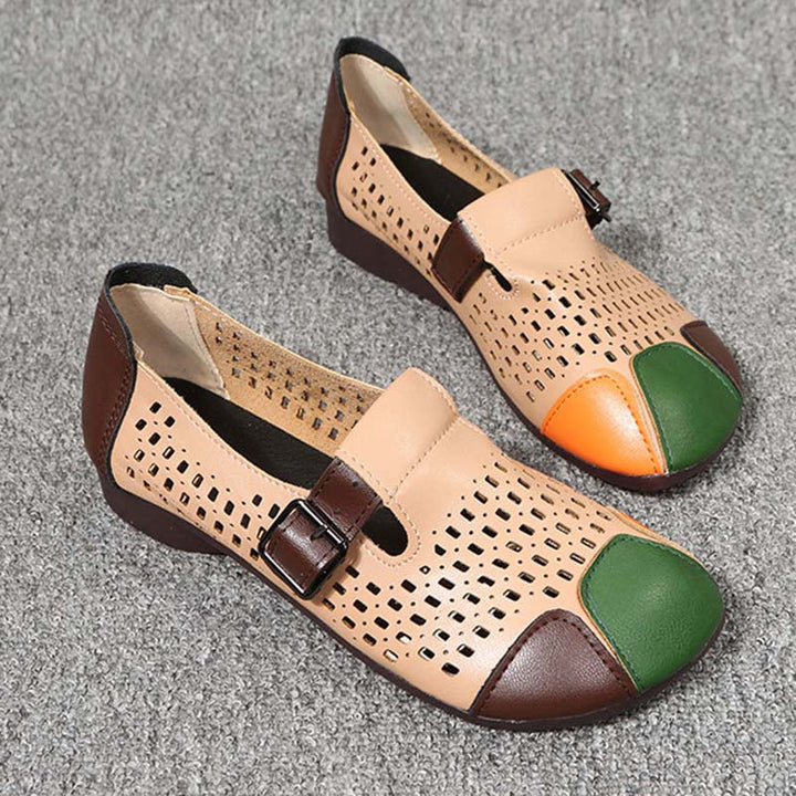 Lekkie damskie sandały z klamrą – Zoë