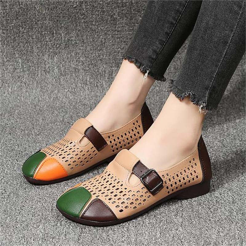 Lekkie damskie sandały z klamrą – Zoë