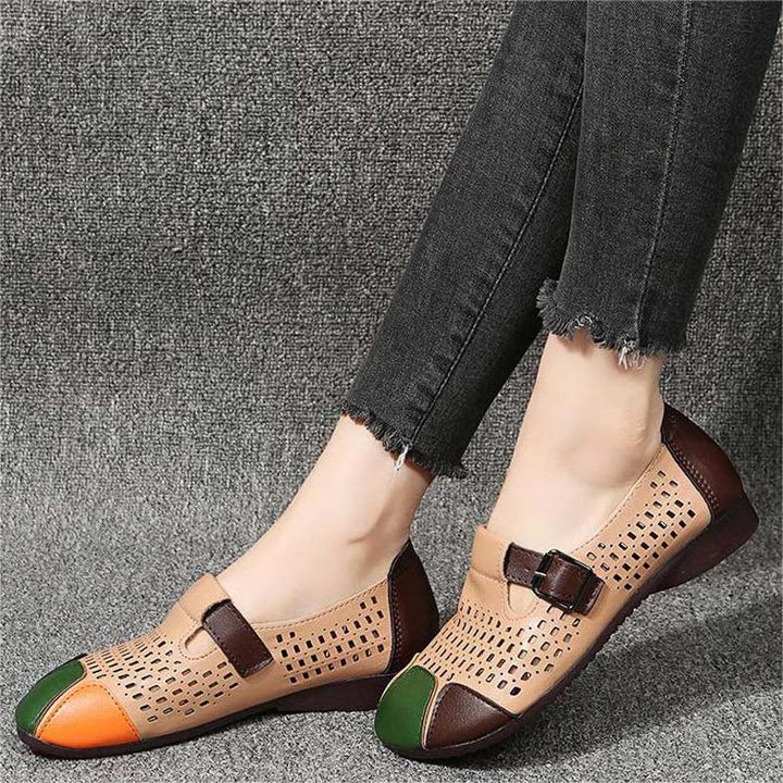 Lekkie damskie sandały z klamrą – Zoë