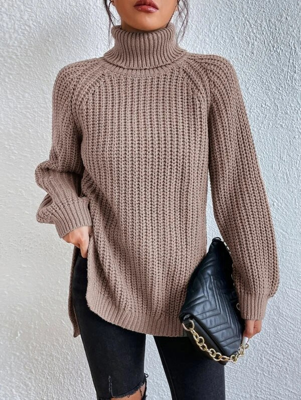 Trendy Gebreide Dames Coltrui - Esmée