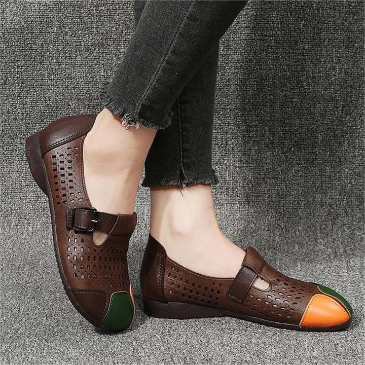 Lekkie damskie sandały z klamrą – Zoë