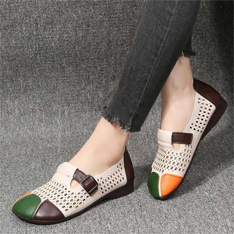 Luchtige Dames Sandalen met Gesp – Zoë