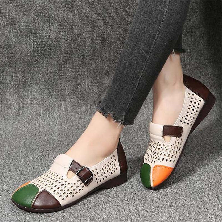 Lekkie damskie sandały z klamrą – Zoë