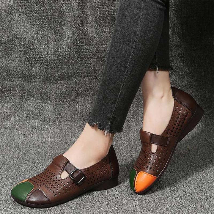 Lekkie damskie sandały z klamrą – Zoë