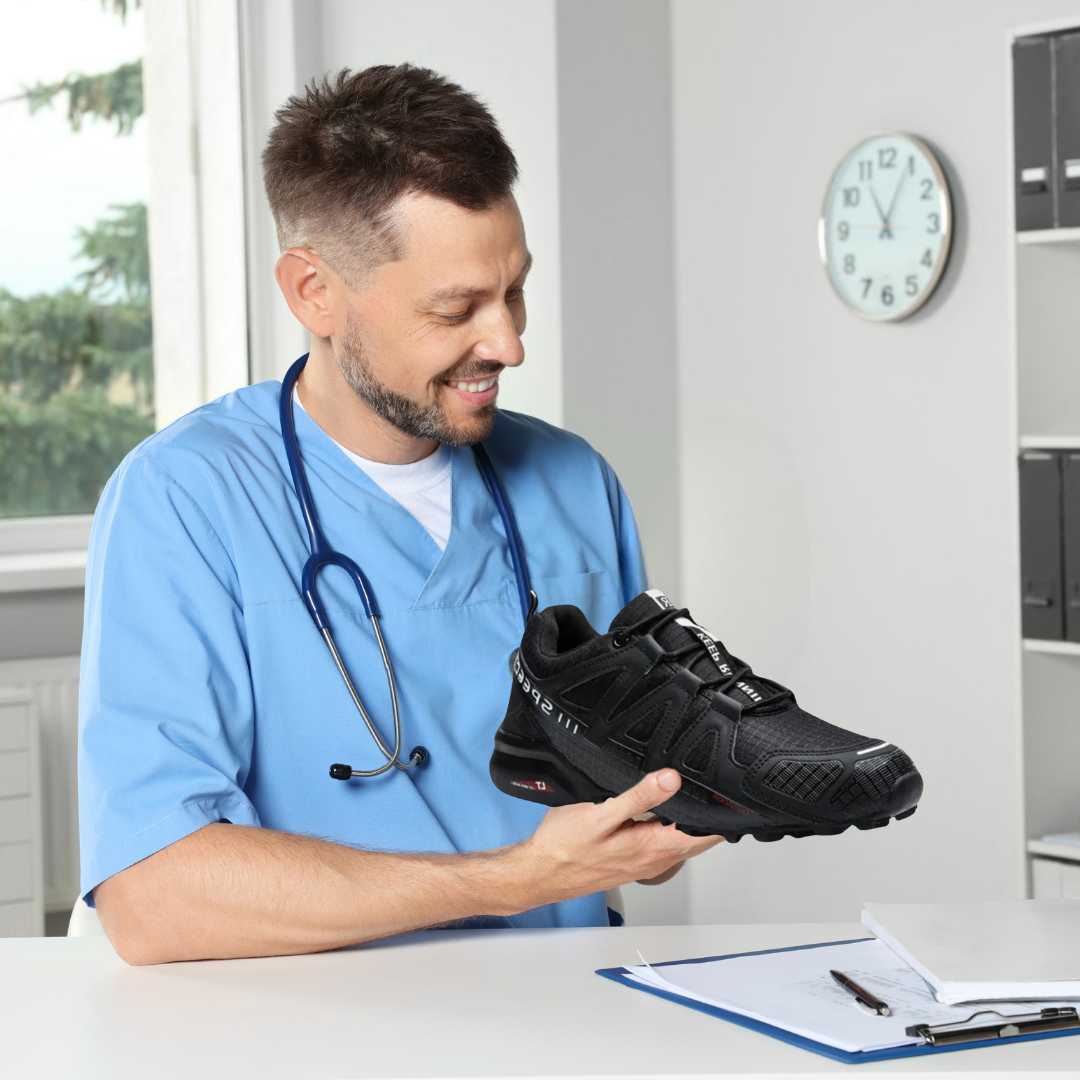 Wandelsneakers met Antislipzool – Elias