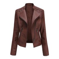 Elani - Trendy Leren Jack voor Dames