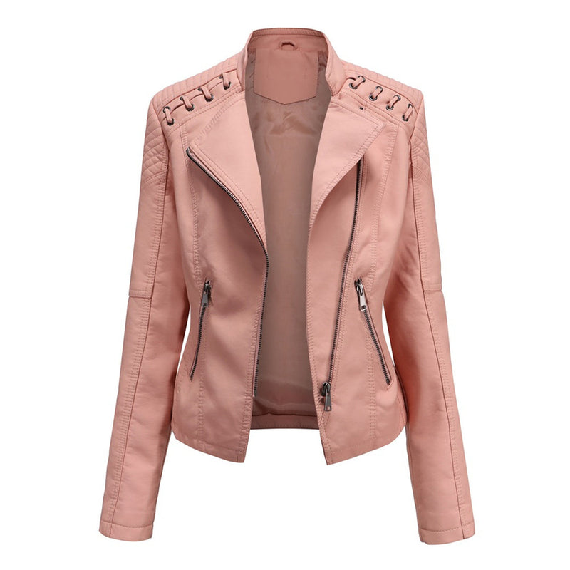 Elani - Trendy Leren Jack voor Dames