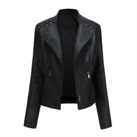 Elani - Trendy Leren Jack voor Dames