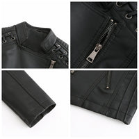 Elani - Trendy Leren Jack voor Dames