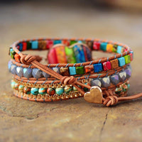 Chakra Energie Wikkelarmband - Vitala