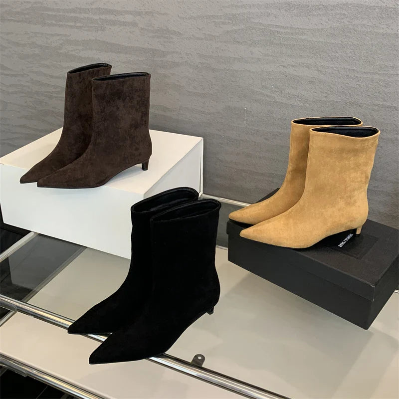 Luxe Suède Winterlaarzen - Sorena