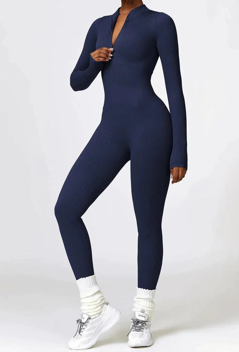 Luxe Full-Body Romper met Lange Mouwen - Lisa