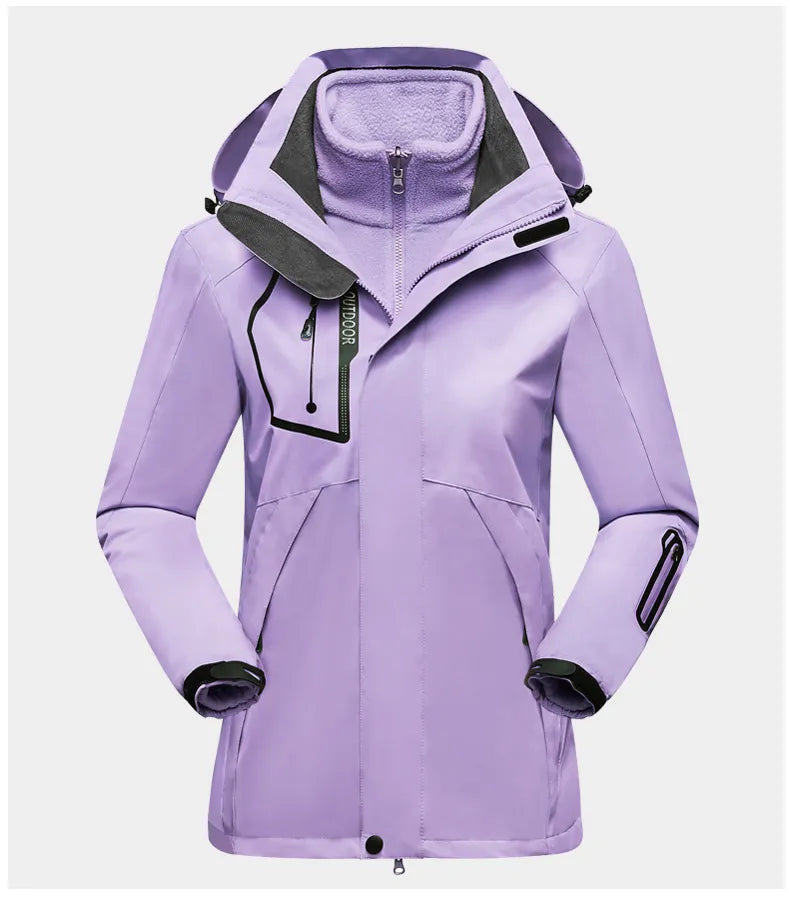 3-in-1 Outdoor Beschermjack voor Vrouwen - Luna