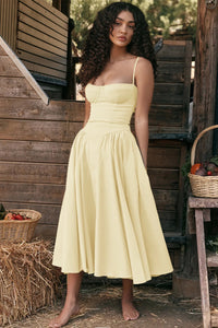 Zomerjurk met Sweetheart Halslijn – Elvira