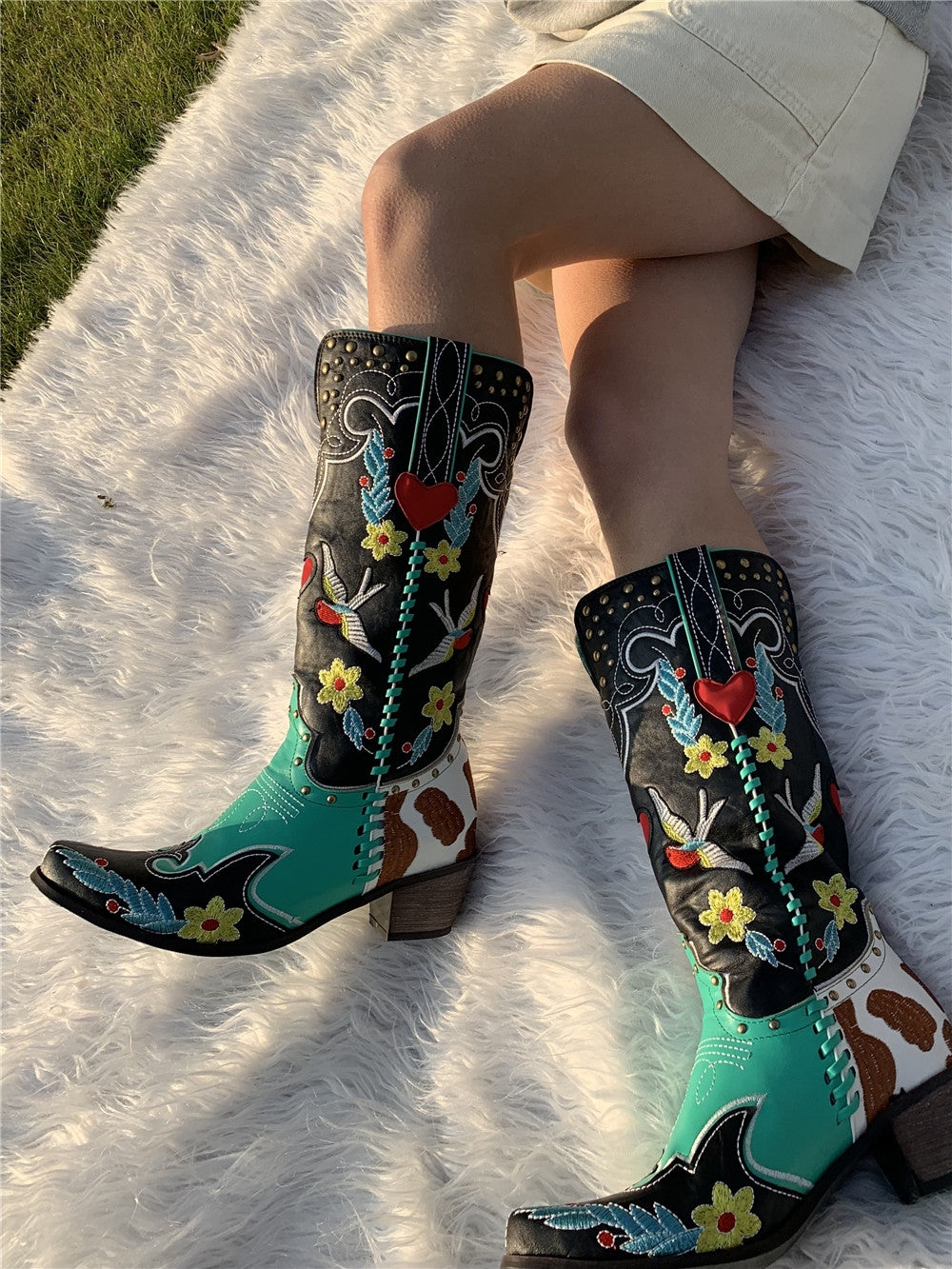Unieke Dames Cowboylaarzen - Carmen