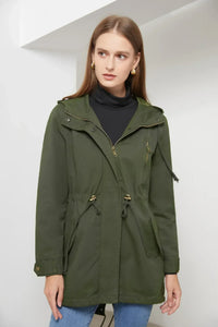 Stijlvolle Dames Jas met Capuchon – Marielle