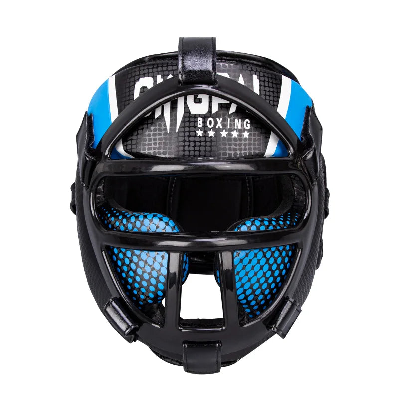 Premium Hoofdbescherming met Gezichtsmasker - FightGuard