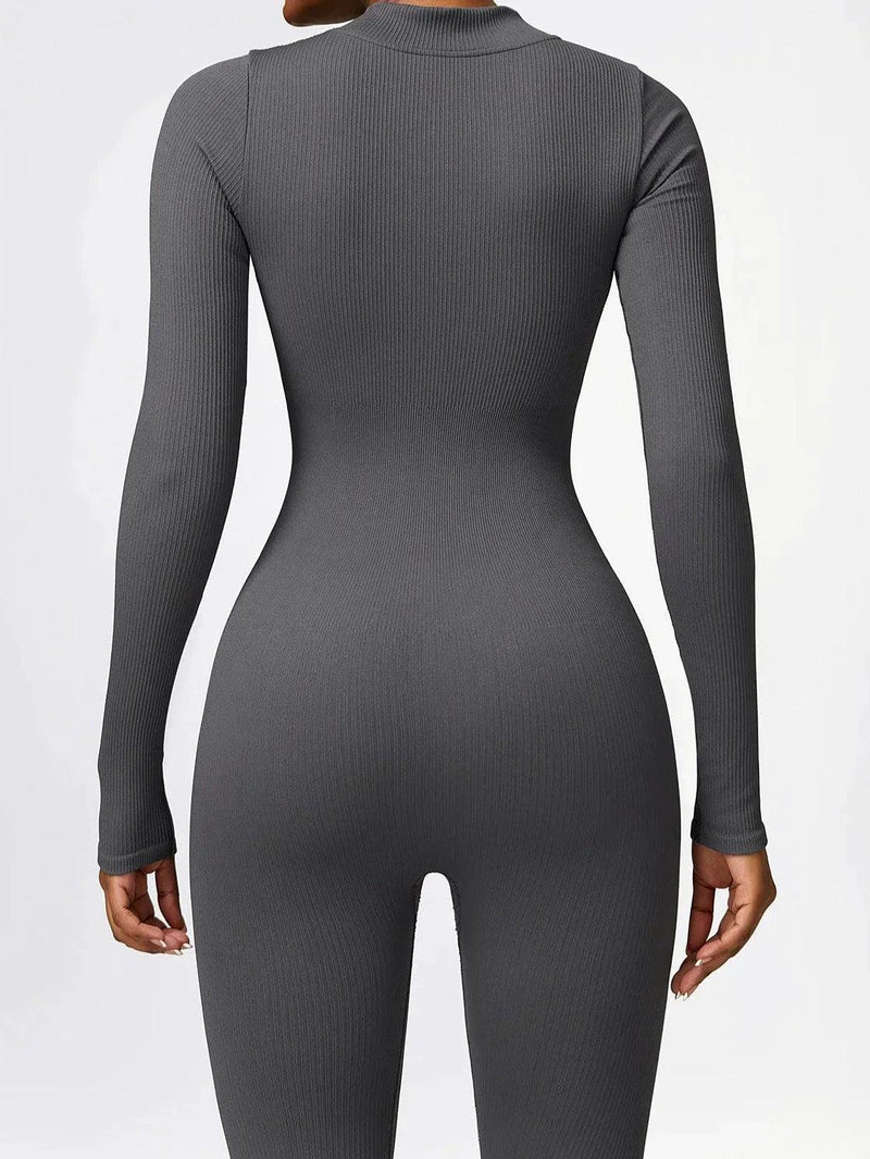 Luxe Full-Body Romper met Lange Mouwen - Lisa