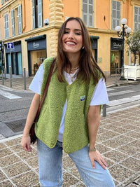 Warme & Comfortabele V-hals Bodywarmer voor Dames - Alina