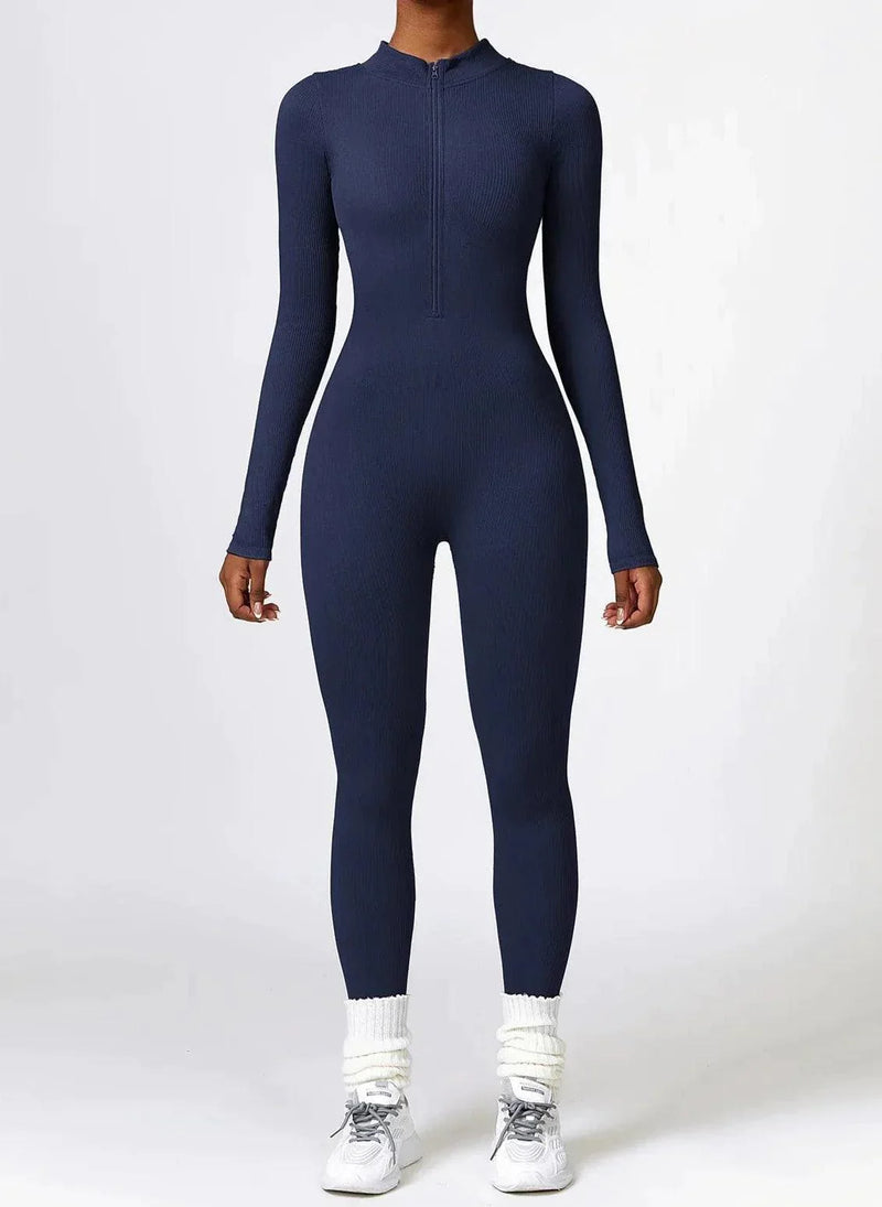 Luxe Full-Body Romper met Lange Mouwen - Lisa