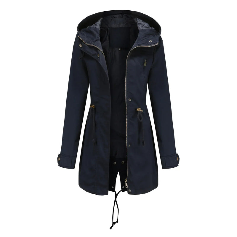 Stijlvolle Dames Jas met Capuchon – Marielle