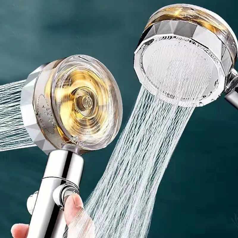 Waterbesparende Douchekop met 360° Rotatie - AquaTurbo