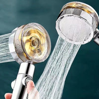 Waterbesparende Douchekop met 360° Rotatie - AquaTurbo