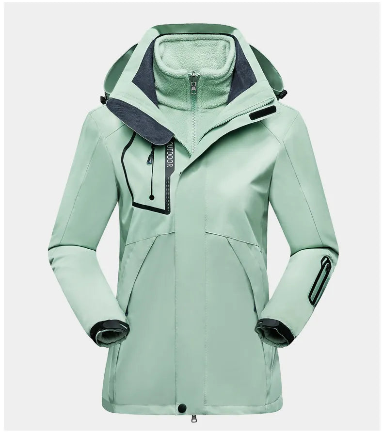 3-in-1 Outdoor Beschermjack voor Vrouwen - Luna