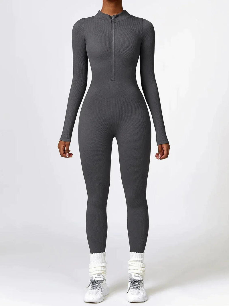 Luxe Full-Body Romper met Lange Mouwen - Lisa