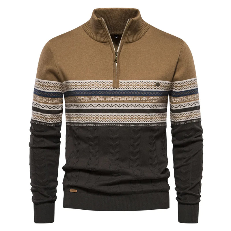 Premium Retro-Patroon Trui - Leo