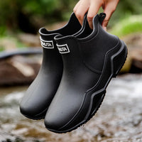 Dames regenlaarzen halfhoog & waterdicht met antislipzool – Nivara