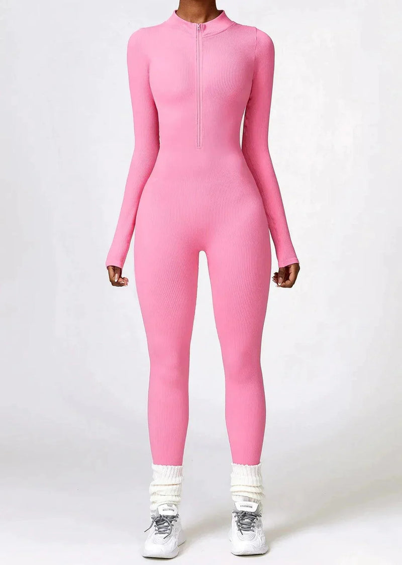 Luxe Full-Body Romper met Lange Mouwen - Lisa