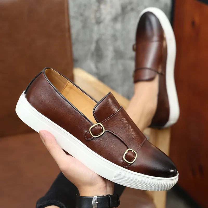 Luxe leren schoenen voor heren met ultiem comfort – Alessio