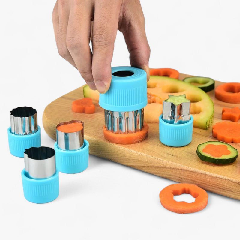 Creatieve Steker Set voor Koekjes en Fruit - StarHeart