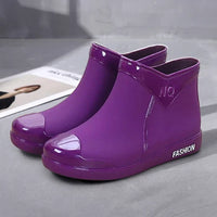 Dames Regenlaarzen waterproof met zijrits – Selis