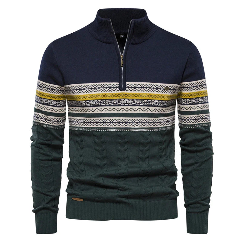 Premium Retro-Patroon Trui - Leo