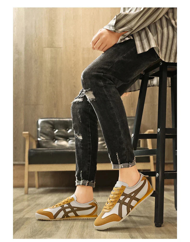 Geometrische Zomer Sneakers met Comfortabele Pasvorm – Milan
