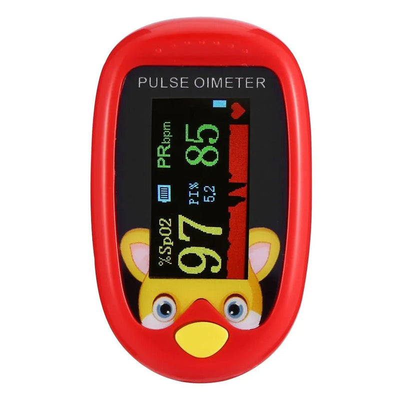 Kindvriendelijke Pulsoximeter voor Gezondheidsbewaking - KidPulse