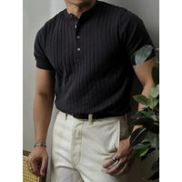 Slim Fit Heren Polo met rits – Fabrizio