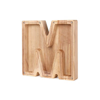 Houten Alfabet Spaarpot - LetterSaver