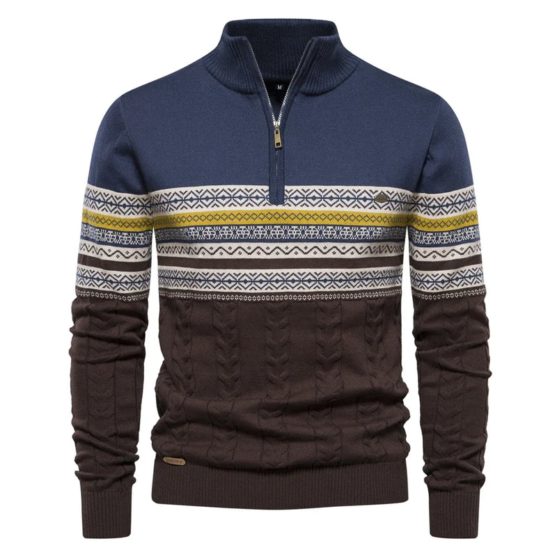 Premium Retro-Patroon Trui - Leo