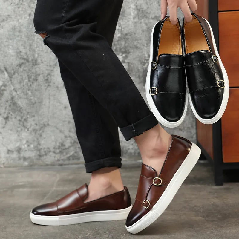 Luxe leren schoenen voor heren met ultiem comfort – Alessio