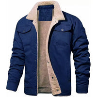 Heren Katoenfleece Bomberjack – Ewan