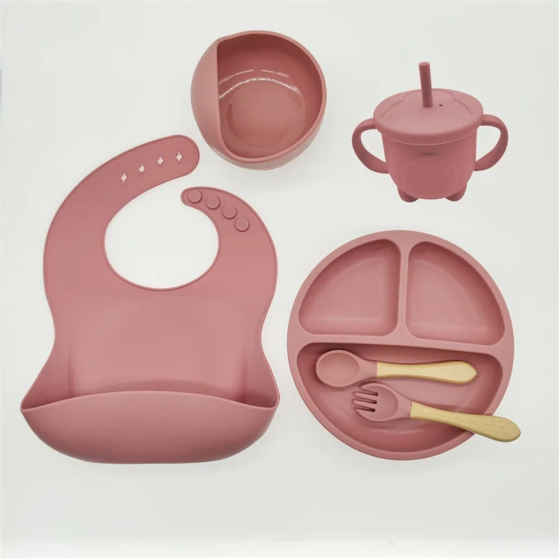 Silicone Eetset voor Baby's - TinyBites