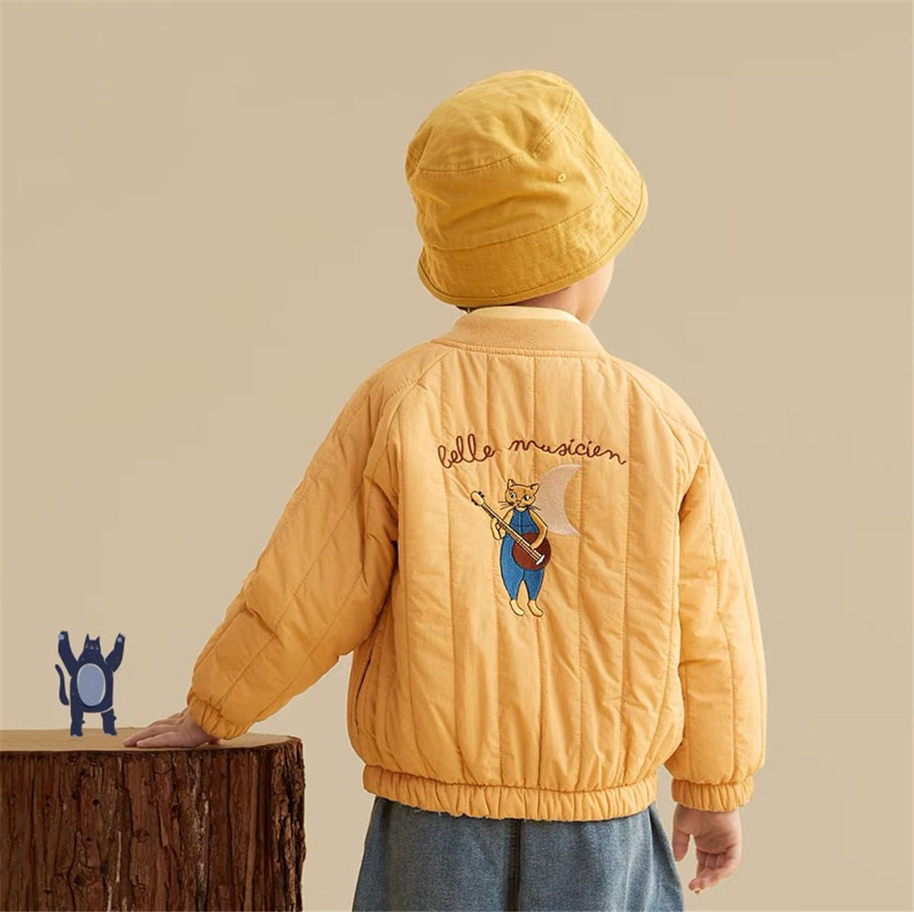 Baby Winterjas met Katoenen Voering – Lio