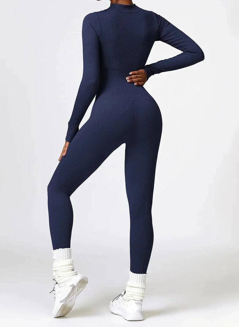 Luxe Full-Body Romper met Lange Mouwen - Lisa